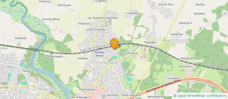 localisation de l'entreprise MADAME ANNE DOURCY  PLUNERET