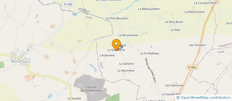 localisation de l'entreprise MADAME ANNE DRONIOU  SACE