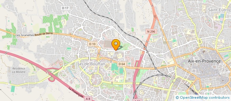 localisation de l'entreprise MADAME ANNE DROUHIN à AIX-EN-PROVENCE