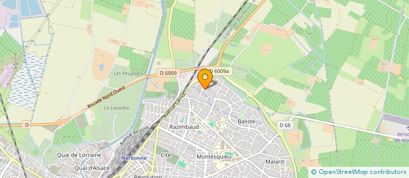localisation de l'entreprise MADAME ANNE DUBRUQUE à NARBONNE