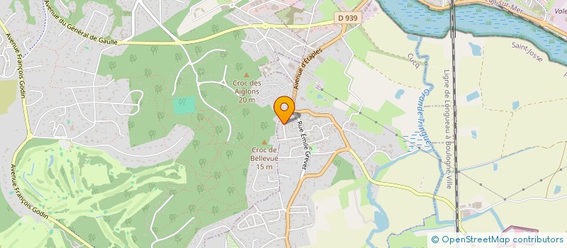 localisation de l'entreprise MADAME ANNE DUCROCQ  CUCQ