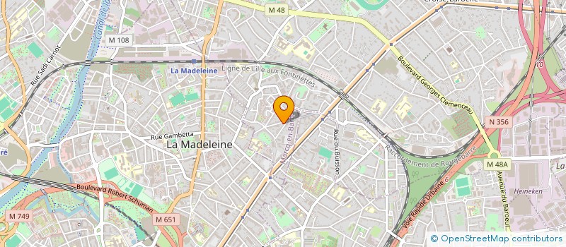 localisation de l'entreprise MADAME ANNE DUEZ à MARCQ-EN-BARŒUL