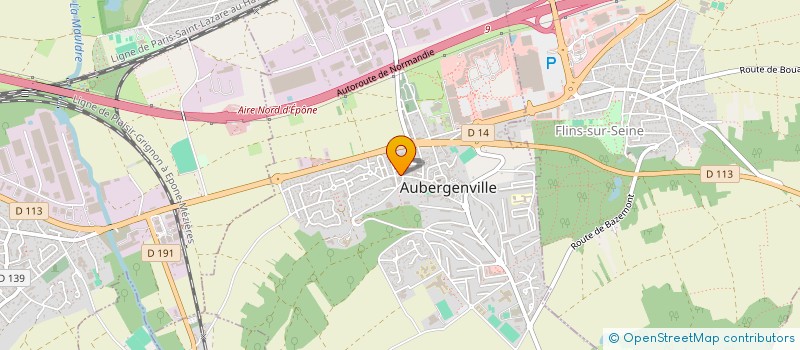 localisation de l'entreprise MADAME ANNE DUGAST  AUBERGENVILLE