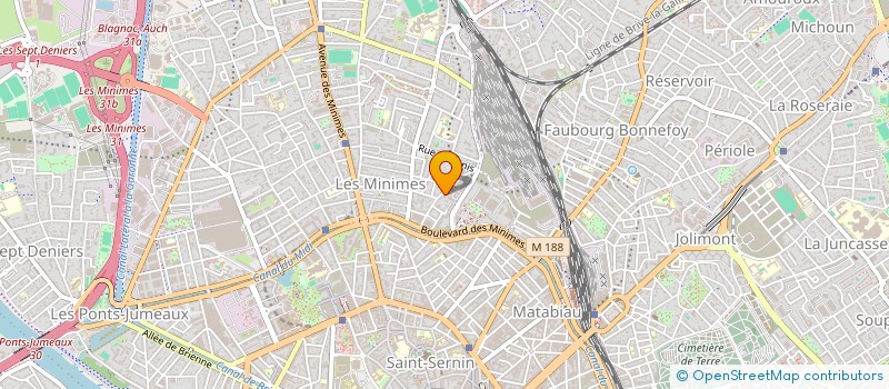localisation de l'entreprise MADAME ANNE DUHAMEL à TOULOUSE