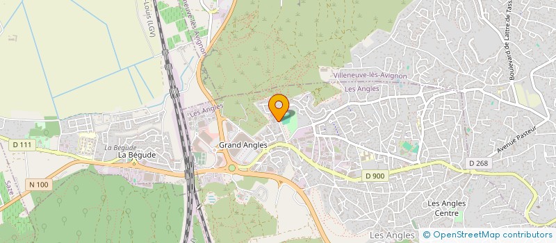 localisation de l'entreprise MADAME ANNE DUME  LES ANGLES