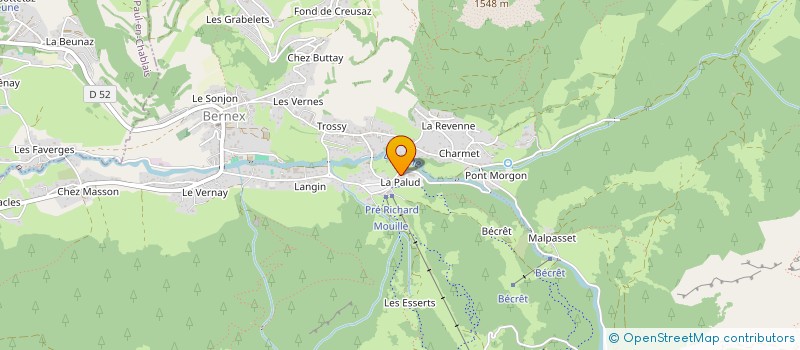 localisation de l'entreprise MADAME ANNE DUMORTIER  BERNEX