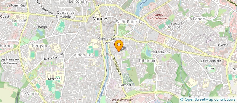 localisation de l'entreprise MADAME ANNE DUMOUCHEL à VANNES