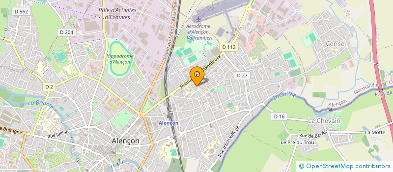 localisation de l'entreprise MADAME ANNE DUMOULIN à ALENCON
