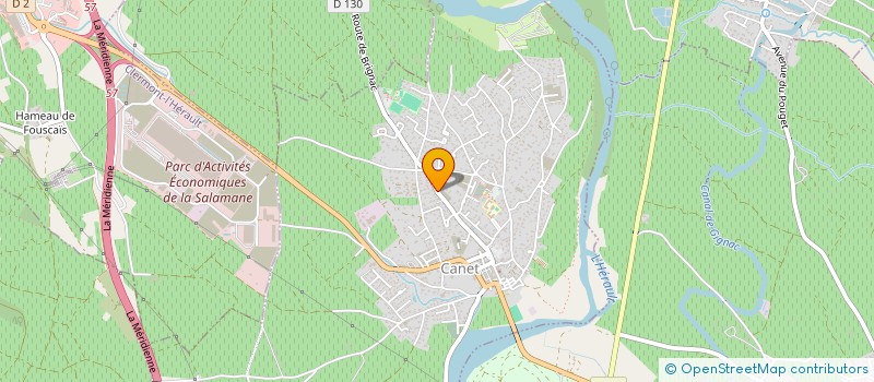 localisation de l'entreprise MADAME ANNE DUPIN  CLERMONT-L'HERAULT