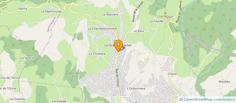 localisation de l'entreprise MADAME ANNE DUPLAY  SORBIERS