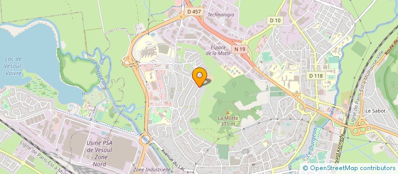 localisation de l'entreprise MADAME ANNE DUPOISOT  VESOUL