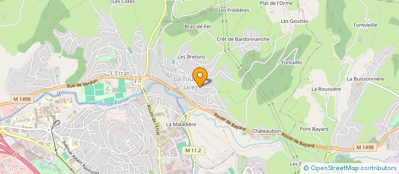 localisation de l'entreprise MADAME ANNE DUPOIZAT à LA TOUR-EN-JAREZ