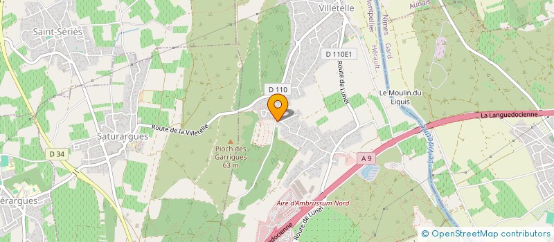 localisation de l'entreprise MADAME ANNE DUPONT  VILLETELLE