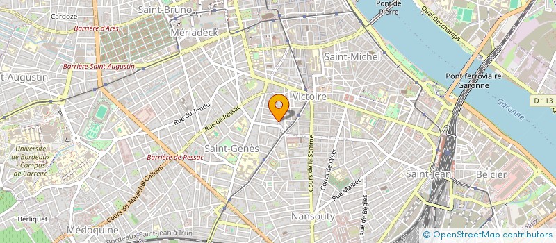 localisation de l'entreprise MADAME ANNE DUPUY à BORDEAUX