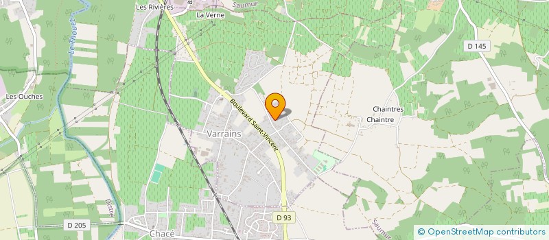 localisation de l'entreprise MADAME ANNE DURAND  VARRAINS