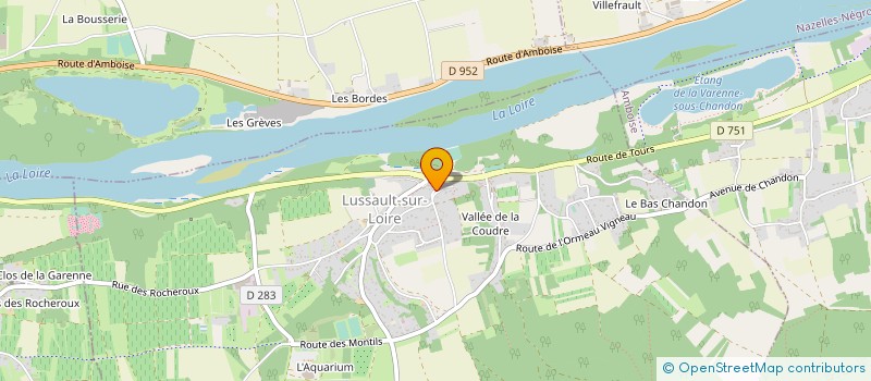 localisation de l'entreprise MADAME ANNE DURAND  LUSSAULT-SUR-LOIRE