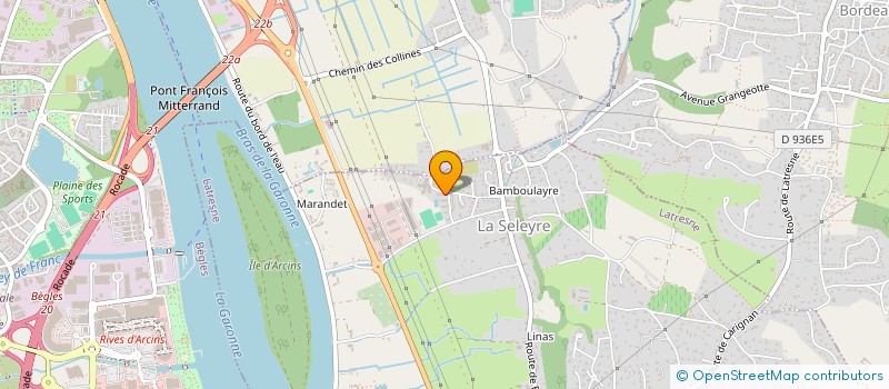 localisation de l'entreprise MADAME ANNE DURAND  LATRESNE