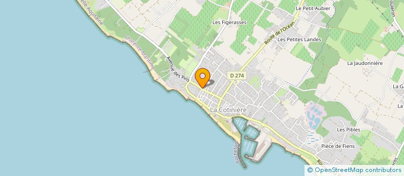 localisation de l'entreprise MADAME ANNE DUSSAIGNE  SAINT-PIERRE-D'OLERON