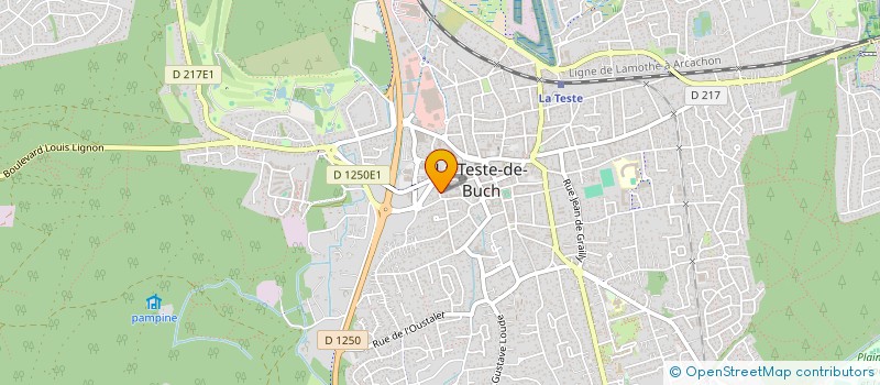 localisation de l'entreprise MADAME ANNE DUTHURON à LA TESTE-DE-BUCH