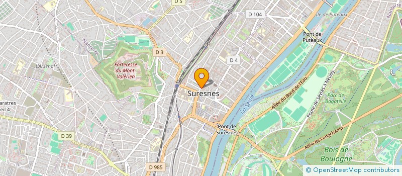 localisation de l'entreprise MADAME ANNE ECHARDOUR à SURESNES