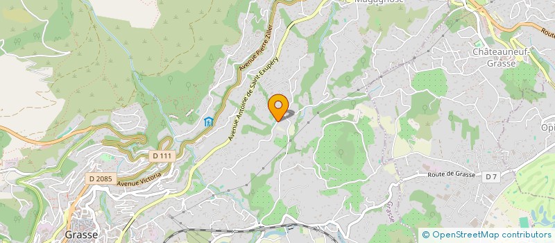 localisation de l'entreprise MADAME ANNE EHRLACHER à GRASSE
