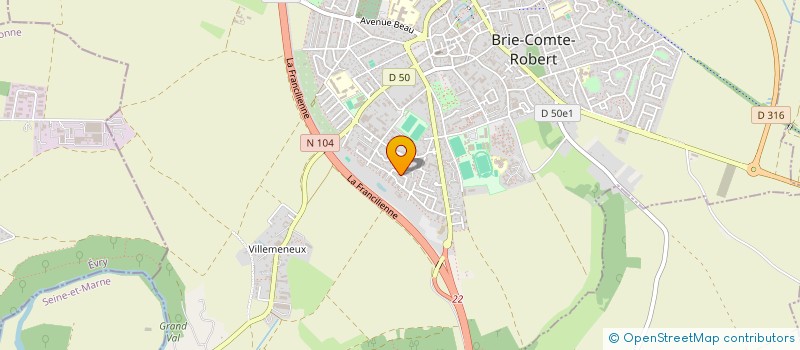 localisation de l'entreprise MADAME ANNE-ELISABETH FADY  GUYANCOURT