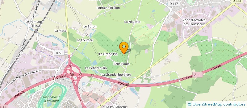 localisation de l'entreprise MADAME ANNE ELISABETH MARIE GONOD D'ARTEMARE à VERRIERES-EN-ANJOU