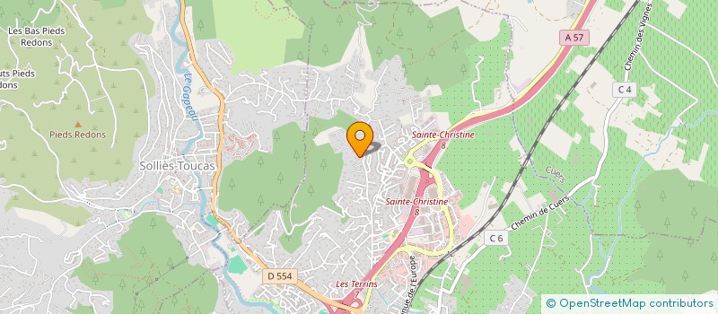 localisation de l'entreprise MADAME ANNE-ELISABETH PEREZ  SOLLIES-PONT