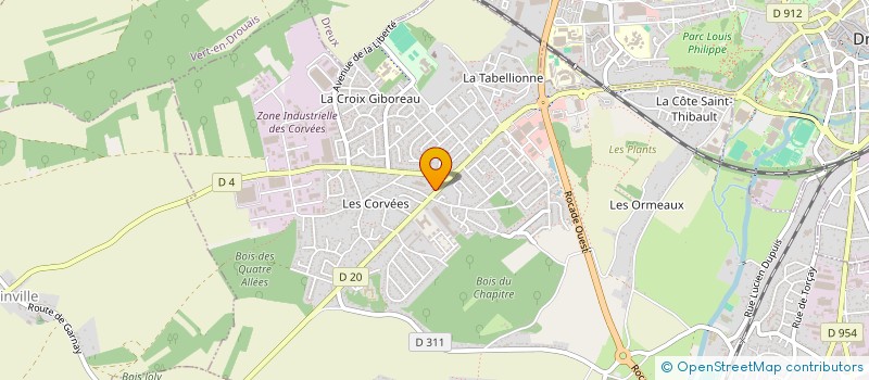 localisation de l'entreprise MADAME ANNE-ELISE JUBAULT à VERNOUILLET