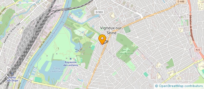 localisation de l'entreprise MADAME ANNE-ELISE WU à VIGNEUX-SUR-SEINE