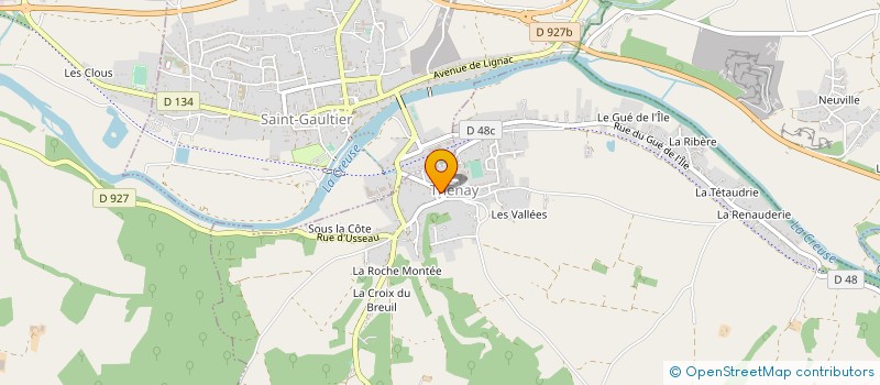 localisation de l'entreprise MADAME ANNE EMMANUELLE VERDEBOUT à THENAY