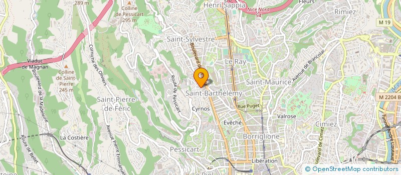 localisation de l'entreprise MADAME ANNE ERPELDINGER  NICE