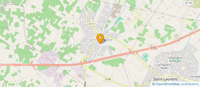 localisation de l'entreprise MADAME ANNE ESPEU  SAINT-HIPPOLYTE