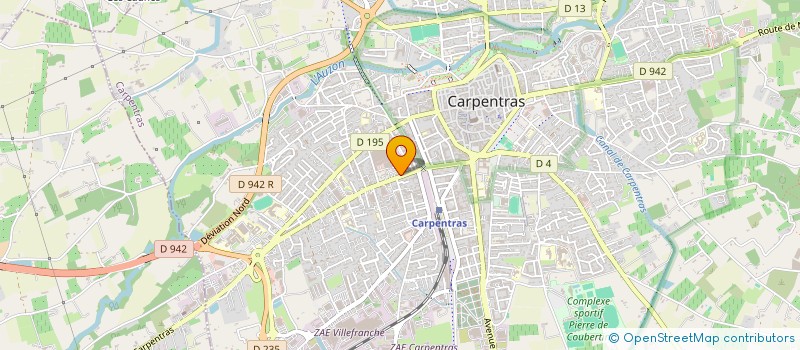localisation de l'entreprise MADAME ANNE ESPIC à CARPENTRAS