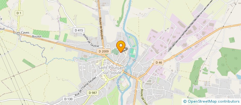 localisation de l'entreprise MADAME ANNE ESTIENNEY à SAINT-POURCAIN-SUR-SIOULE