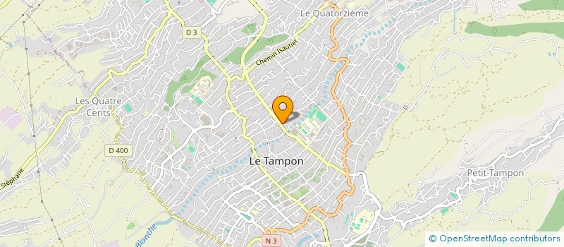 localisation de l'entreprise MADAME ANNE ETHEVE  LE TAMPON