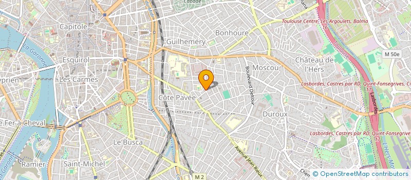 localisation de l'entreprise MADAME ANNE ETIEN à TOULOUSE