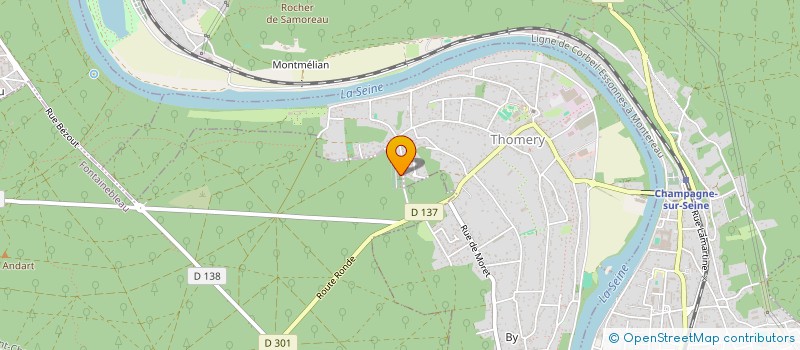 localisation de l'entreprise MADAME ANNE EURANIE à FONTAINEBLEAU