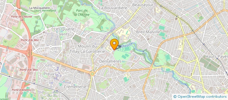 localisation de l'entreprise MADAME ANNE-EVA TAHON à NANTES