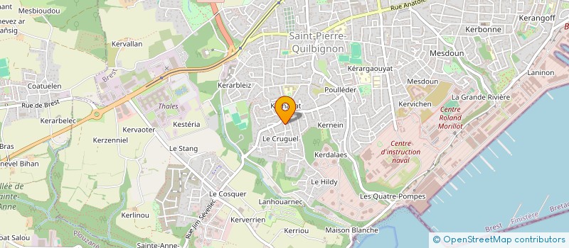 localisation de l'entreprise MADAME ANNE FALTOT à BREST