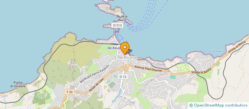 localisation de l'entreprise MADAME ANNE FARRUCCI à L'ILE ROUSSE