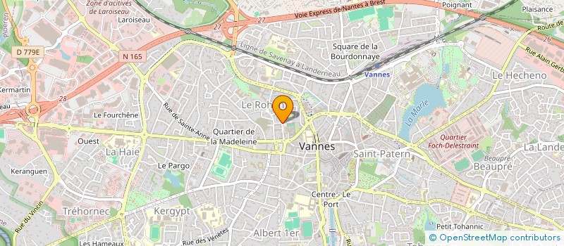 localisation de l'entreprise MADAME ANNE FAUCHER à VANNES