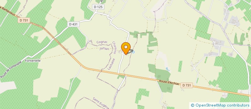 localisation de l'entreprise MADAME ANNE FAURE  ARCHIAC