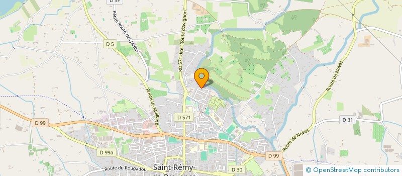 localisation de l'entreprise MADAME ANNE FAUROUX  SAINT-REMY-DE-PROVENCE