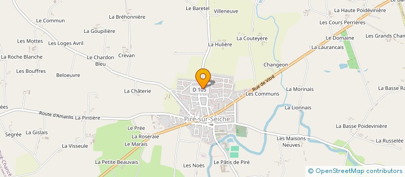 localisation de l'entreprise MADAME ANNE FENICE  PIRE-CHANCE