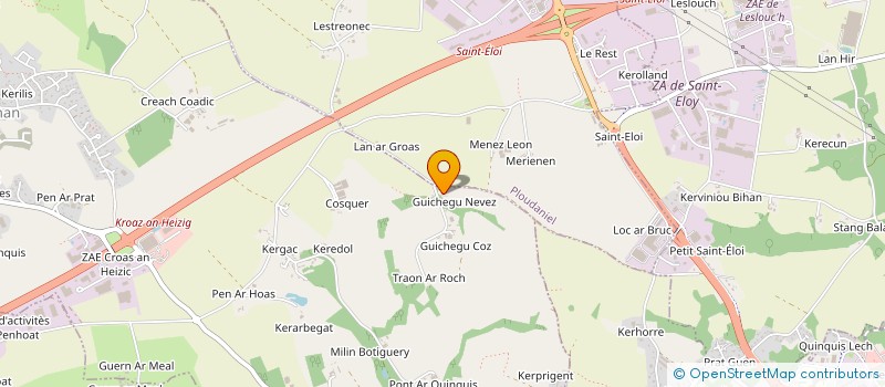 localisation de l'entreprise MADAME ANNE FER  SAINT-THONAN