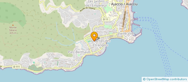 localisation de l'entreprise MADAME ANNE FERRAN à AJACCIO