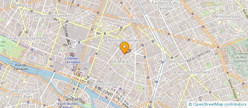 localisation de l'entreprise MADAME ANNE FERRIER à PARIS
