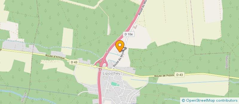 localisation de l'entreprise MADAME ANNE FERRY  SAUGNAC-ET-MURET