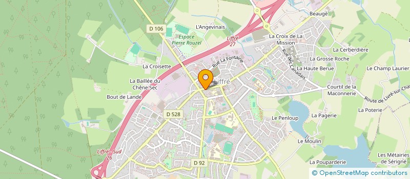 localisation de l'entreprise MADAME ANNE FLAUJAC  LIFFRE